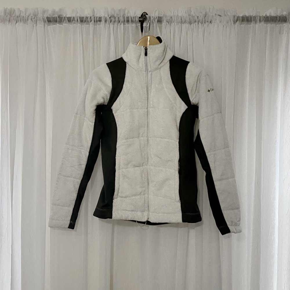 Jacket•Zip Up•Columbia•Women•Omni-Heat•Small•White